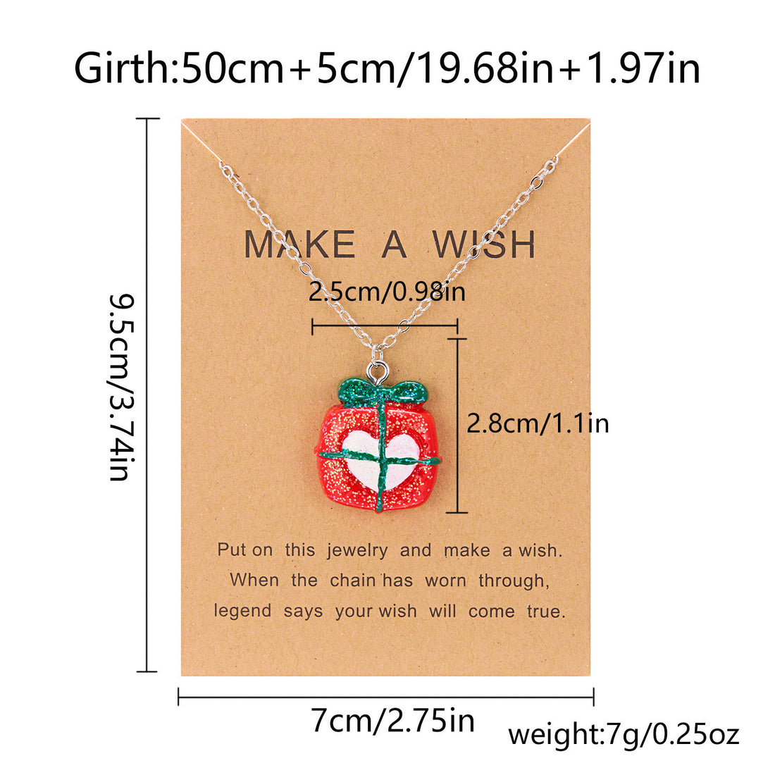 Christmas Necklace Women's Party Pendant