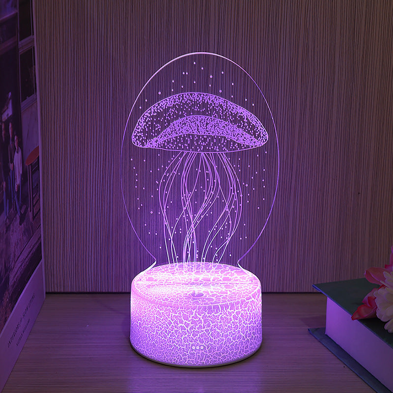 Newest Kid Light Night 3D LED Night Light Creative Table Bedside Lamp Romantic Balloon Love Light Kids Gril Home Decoration Gift