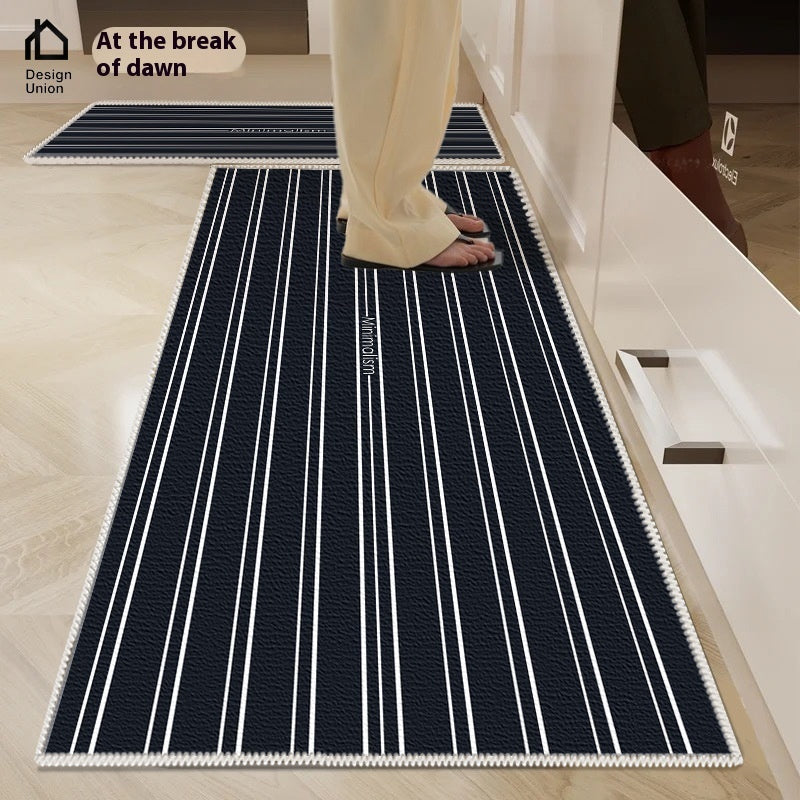 Non-slip Stain-resistant Floor Mat Household Washable Erasable Carpet Can Be Cut