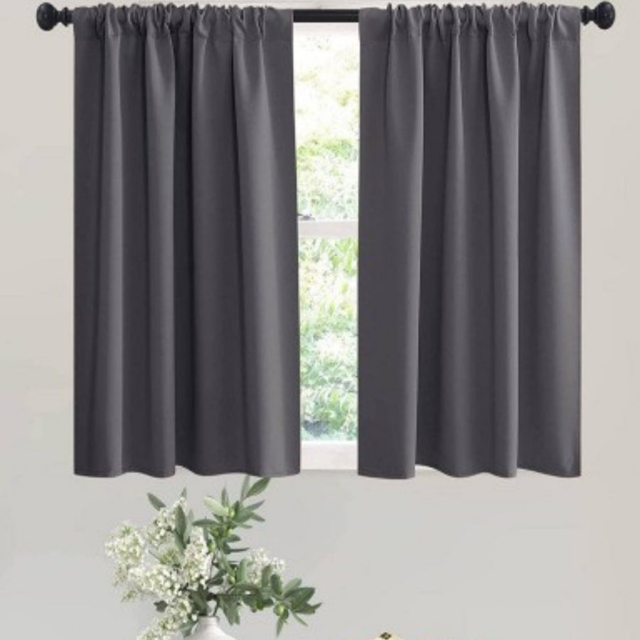 Factory Direct Sales Cross-border European And American Hot Plain High Precision Home Decoration Shading Curtain