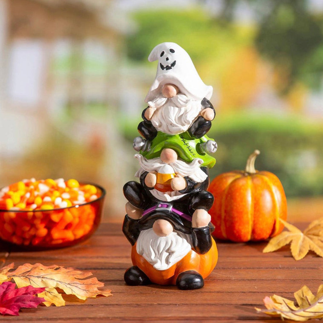 Halloween Pyramid Statue Resin Crafts Home Decoration