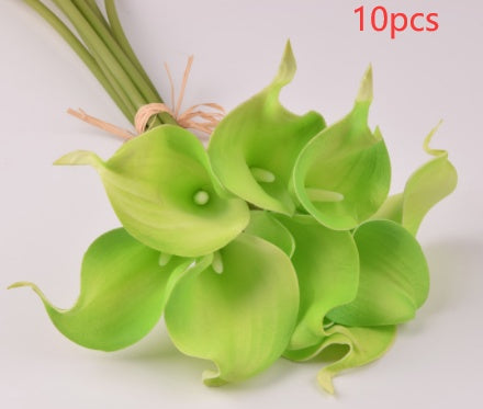 Mini Calla Flower For Home Table Decoration