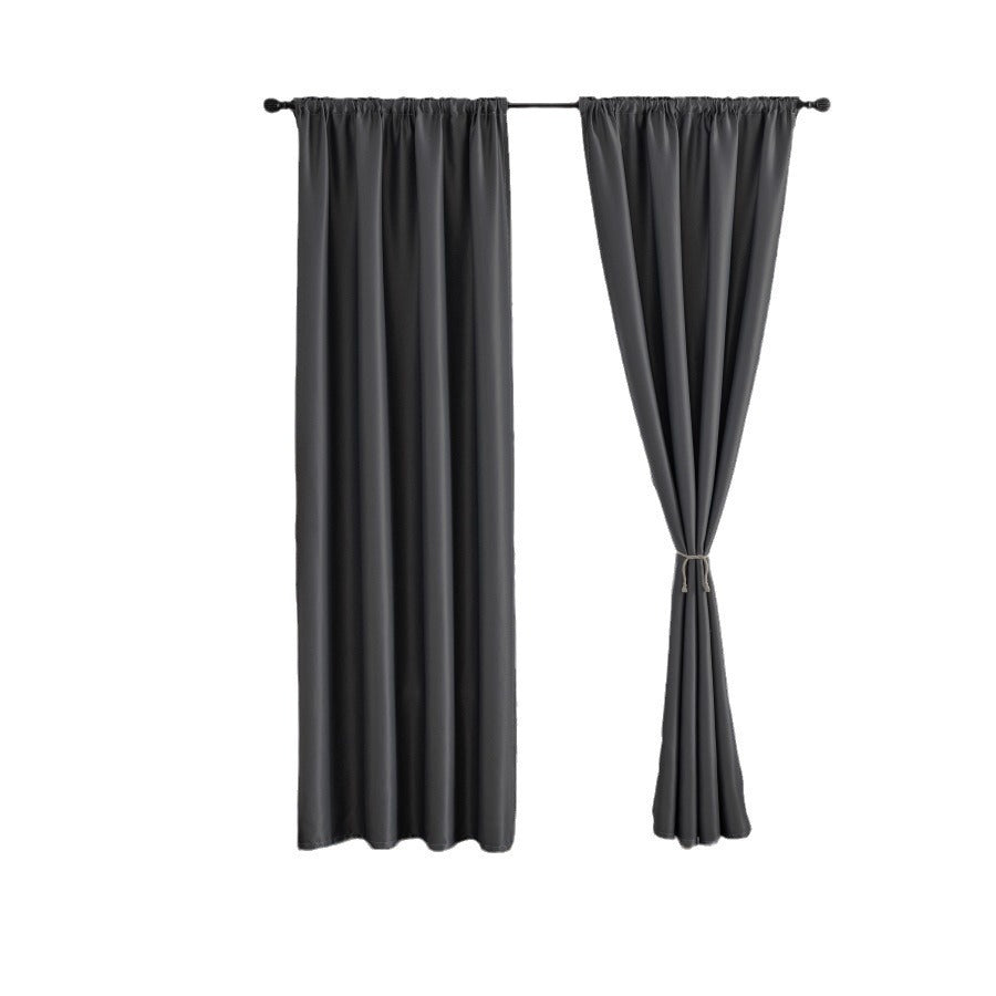 Factory Direct Sales Cross-border European And American Hot Plain High Precision Home Decoration Shading Curtain
