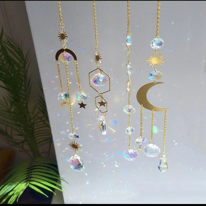 Moon Catcher Crystal Garden Decoration Home Pendant