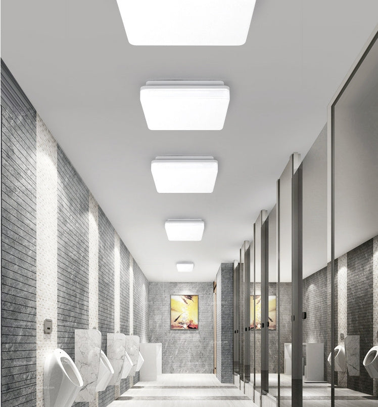 ED Three Proof Ceiling Light Square Circular Aisle