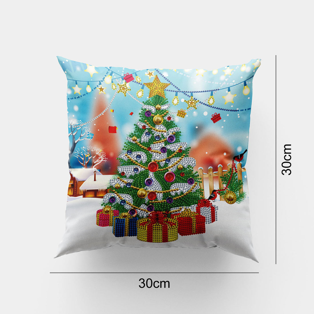 Christmas New DIY Diamond Painting Pillowcase