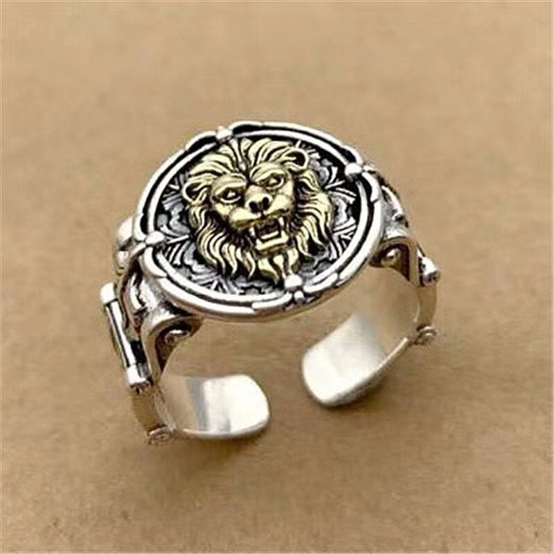 Sterling Silver Ring  Retro Fashion Boys