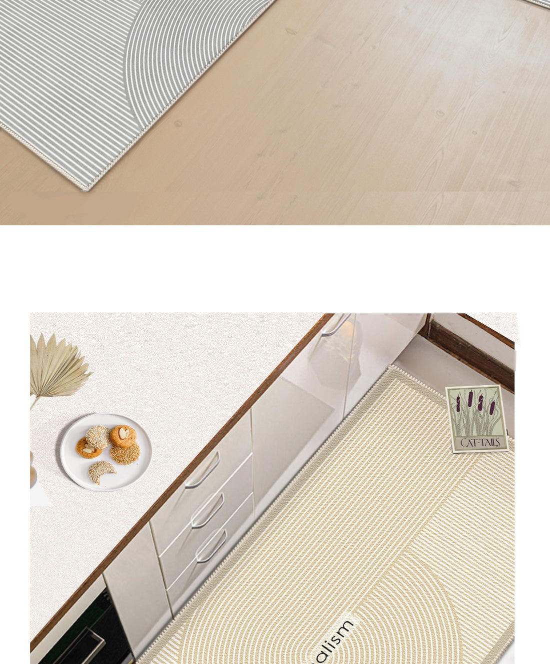 Non-slip Stain-resistant Floor Mat Household Washable Erasable Carpet Can Be Cut