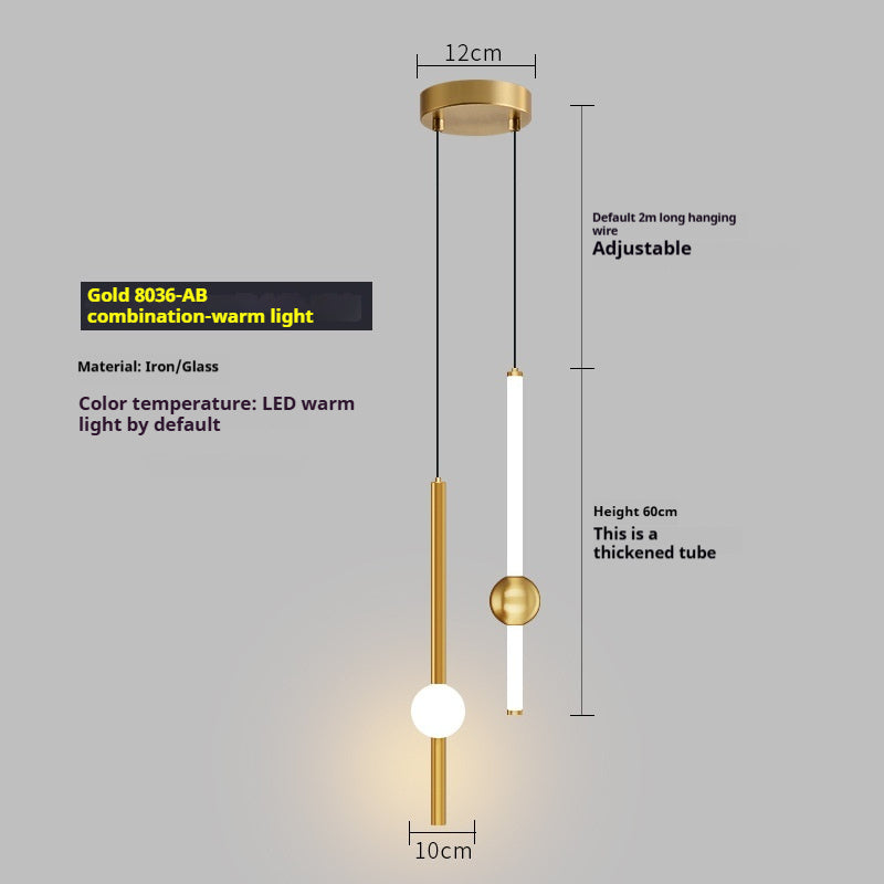 Bedside Suspension Wire For Ceiling Lamp Counter Long Fish Line Light