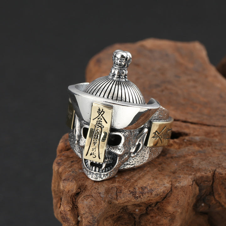 S925 Sterling Silver Men's Ring Personality