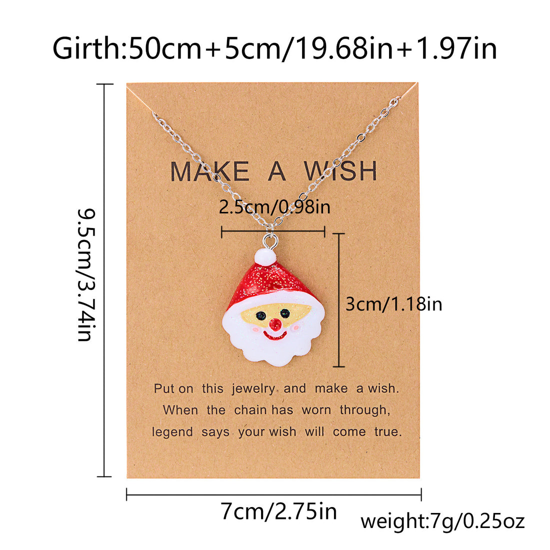 Christmas Necklace Women's Party Pendant