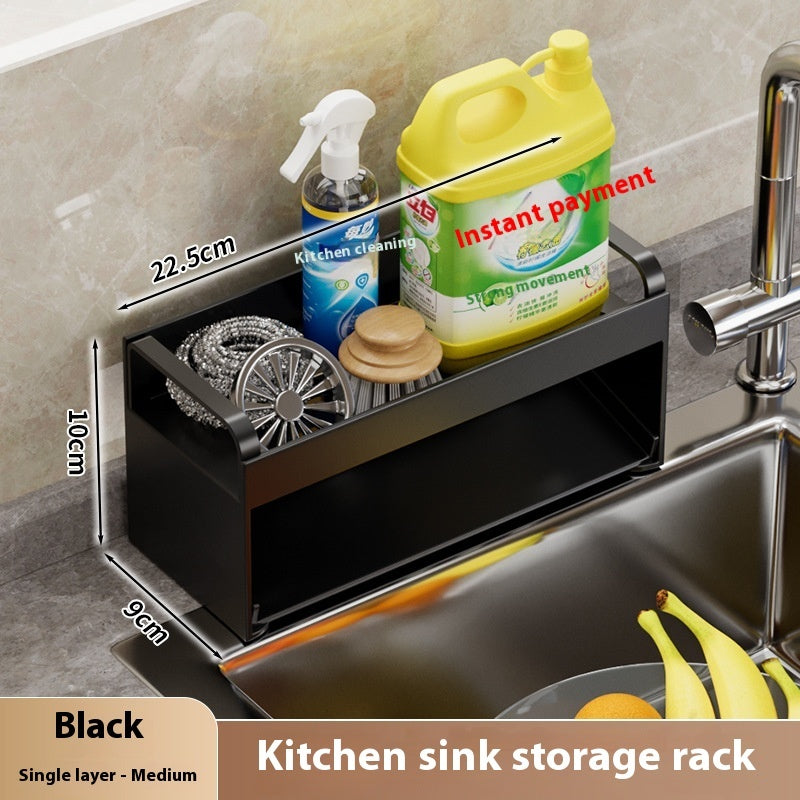 Kitchen Shelf Countertop Sink Storage Rack