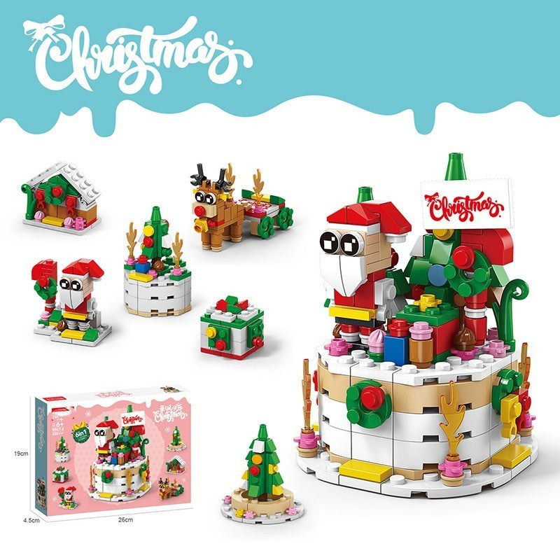 Christmas Gift Boy Building Block Assembly Toys