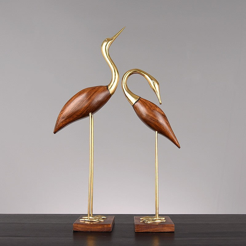 Couple Crane Decoration Home Creative Chinese Style