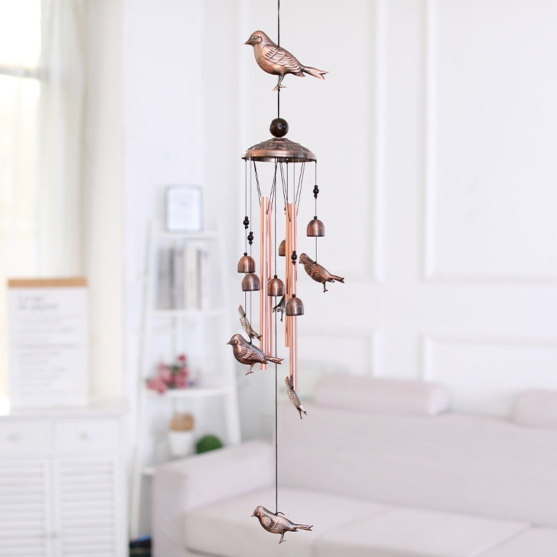 Retro Metal Turtle Iron Wind Chimes