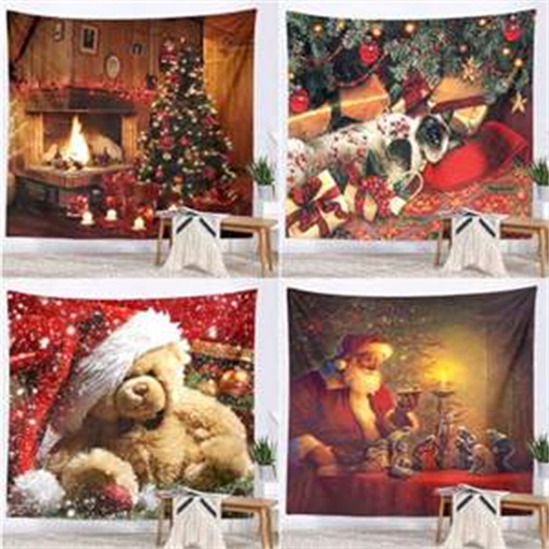 Christmas New Year Tapestry Home Decoration