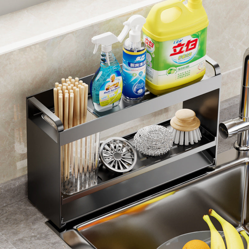 Kitchen Shelf Countertop Sink Storage Rack