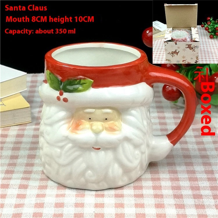 Creative Christmas Gift Ceramic Water Cup