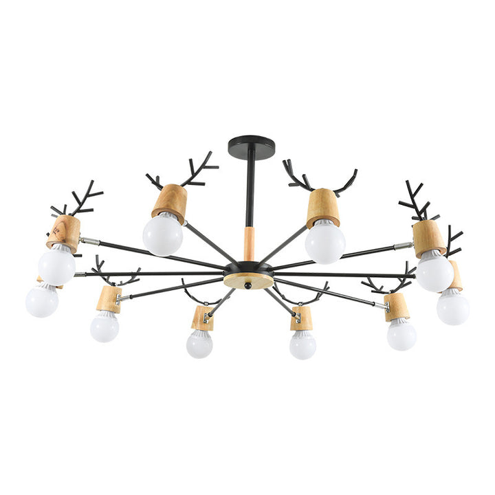 Modern Minimalist Ceiling Lamp Nordic Creative Antler Lamp