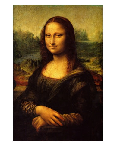 Funny Mona Lisa Character Canvas Home Decoration