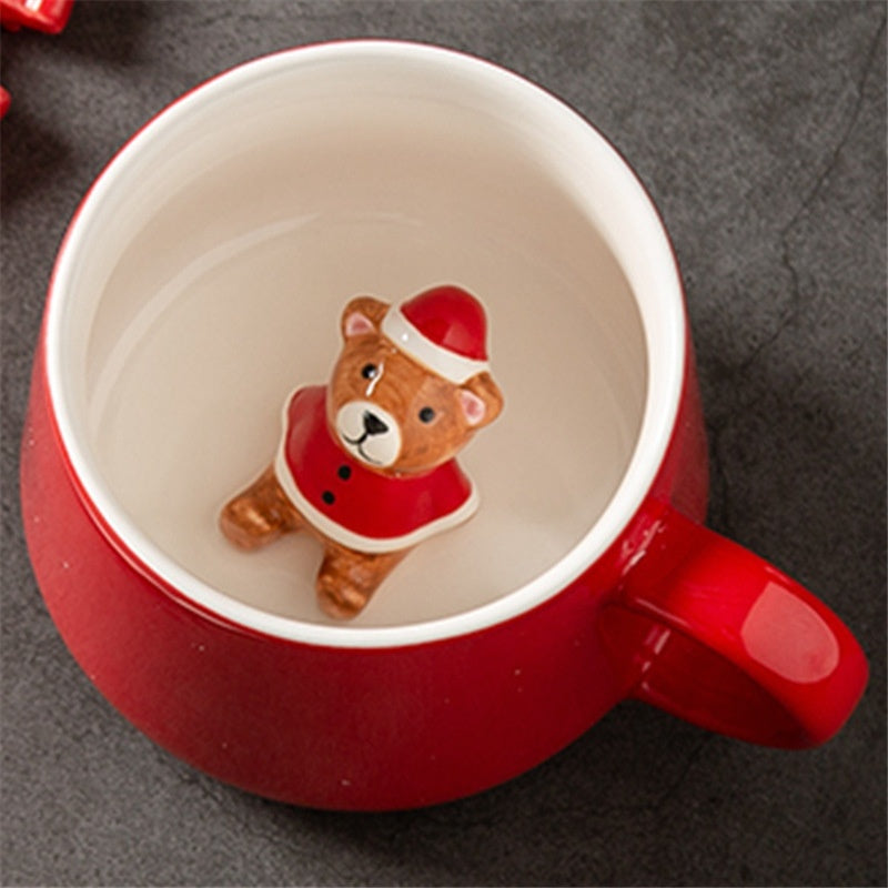 Creative Christmas Gift Ceramic Water Cup