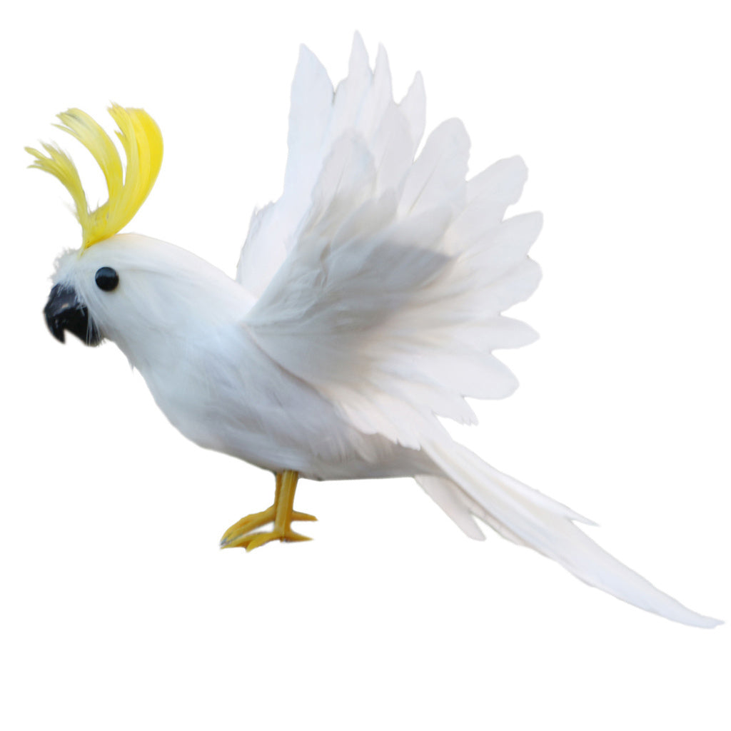 Simulation Feather Parrot Ornament Home Decoration