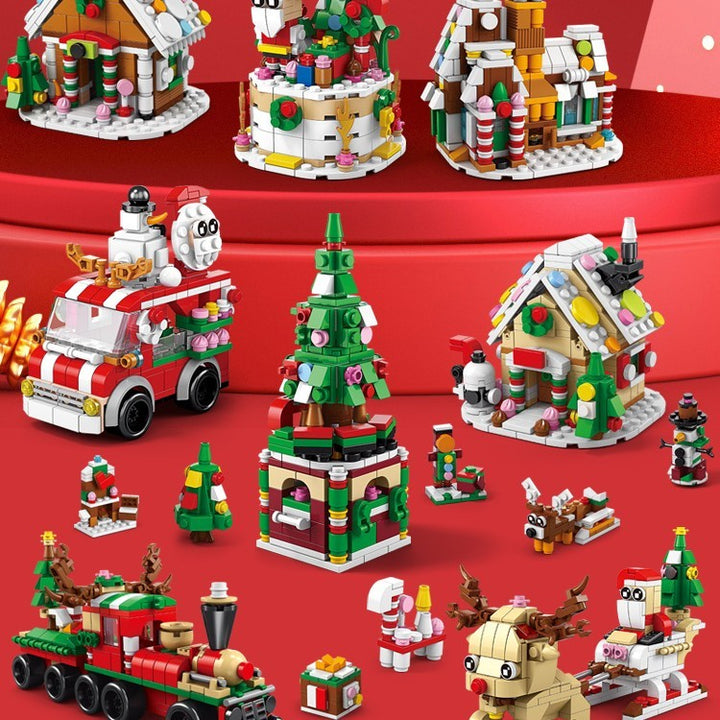 Christmas Gift Boy Building Block Assembly Toys