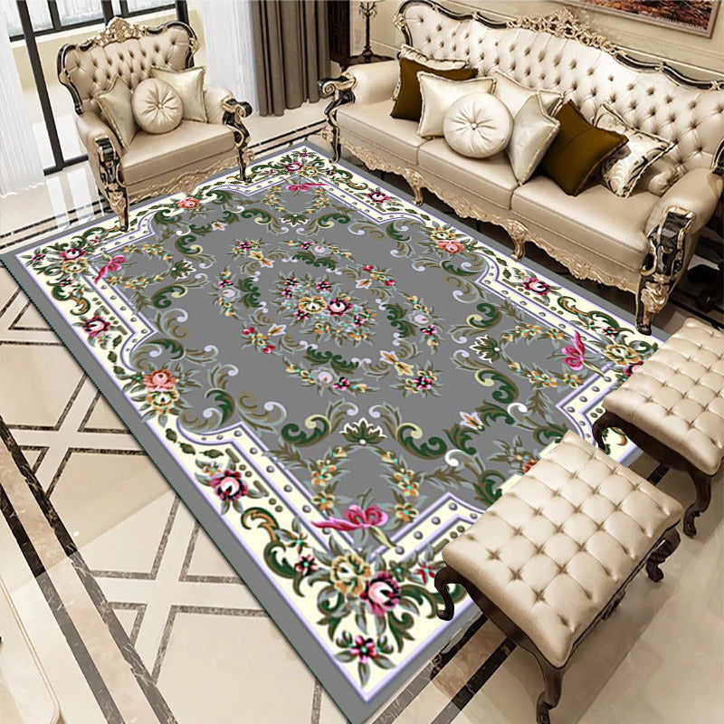 Modern Living Room Rug Sofa Coffee Table Cushion