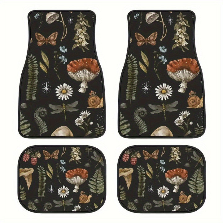 Vintage Bohemian Style Car Floor Mat Carpet