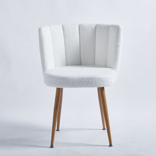 Modern White Dining Chair 2-piece Set