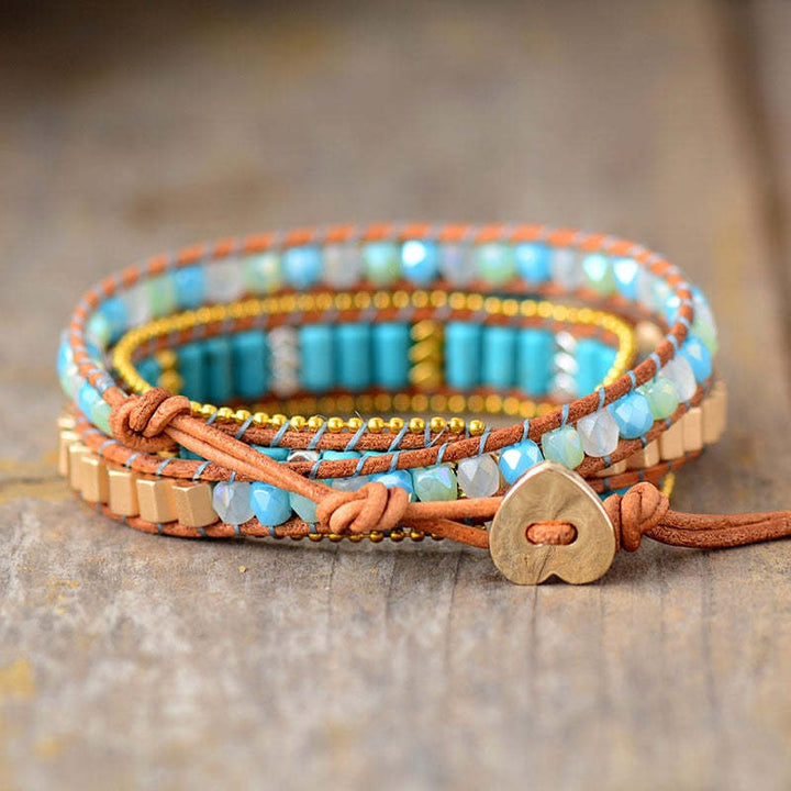 Turquoise Bracelet Bohemian Style Bracelet Unique Gift