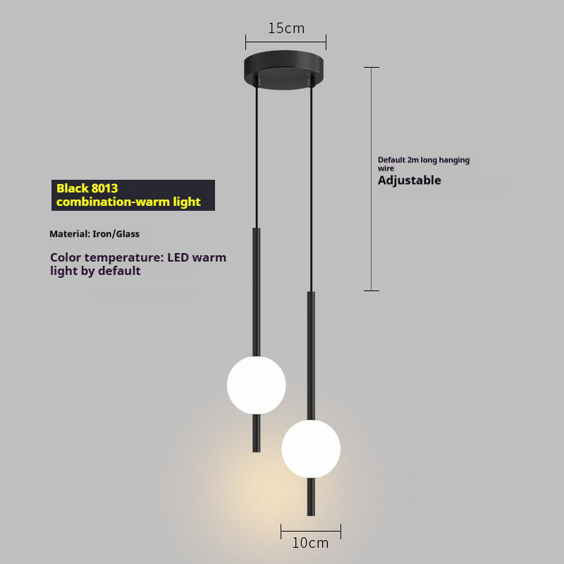 Bedside Suspension Wire For Ceiling Lamp Counter Long Fish Line Light