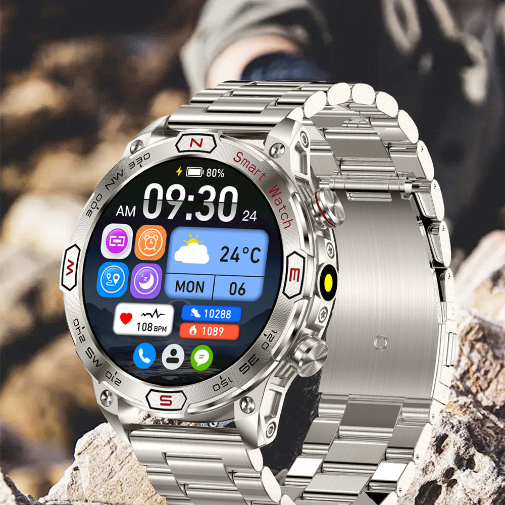 Smart Watch HD AMLOED Screen Bluetooth Calling Sports Watch