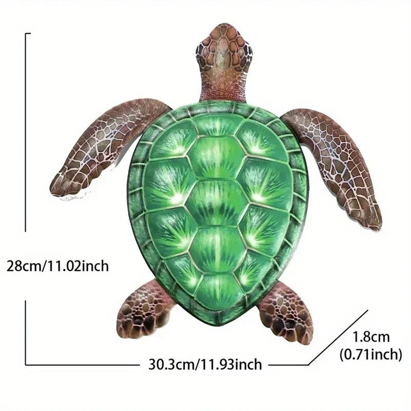 Iron Turtle Wall Hanging Home Decoration Crafts