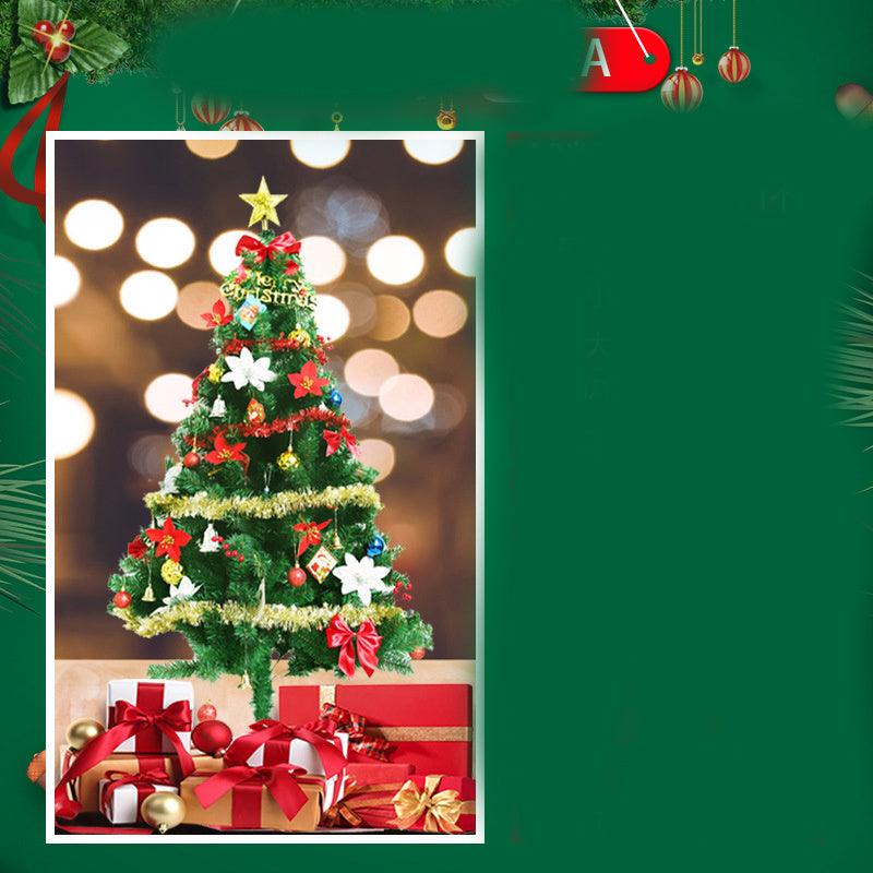 Shopping Mall Home Christmas Tree Decoration Set