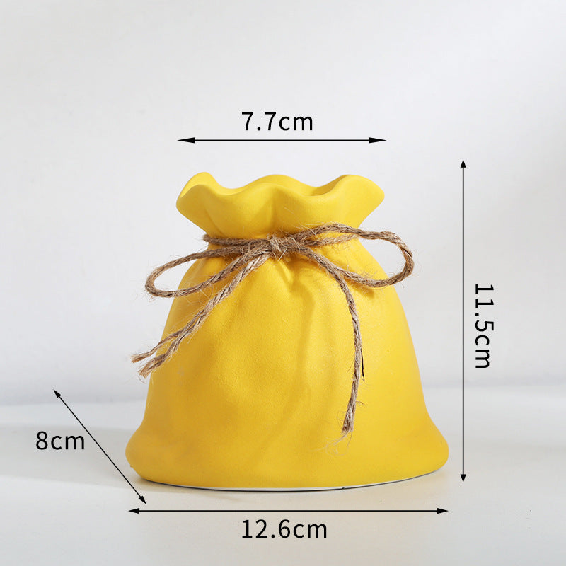 Simple Country Ceramic Vase Home Decoration Ornaments