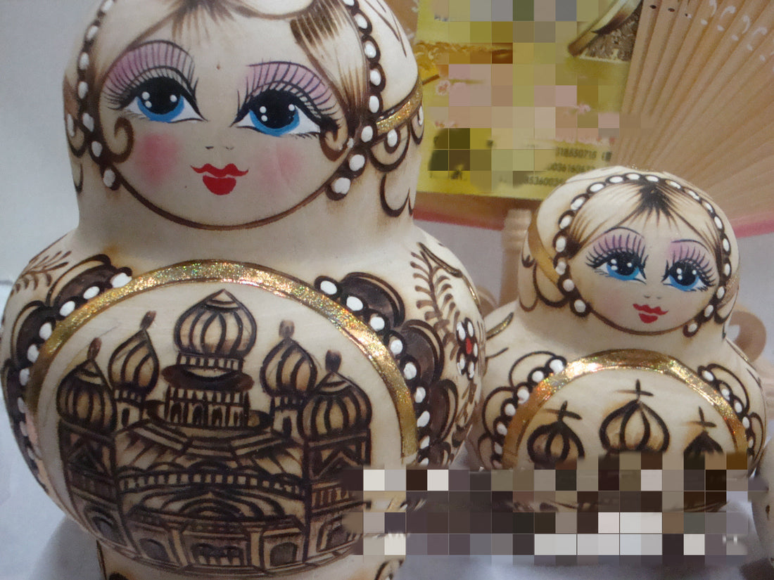 Supply Wholesale Seven Layer Ten Layer Doll Set Exquisite Russian Doll Set Crafts Home Decoration