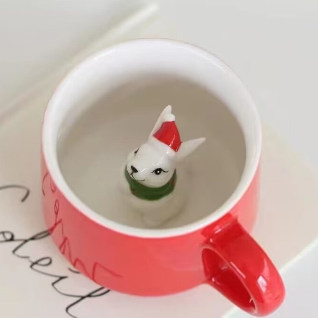 Creative Christmas Gift Ceramic Water Cup