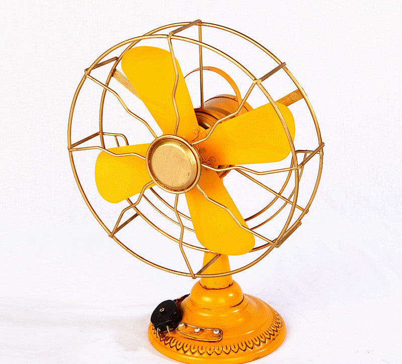 Wrought Iron Fan Creative Home Decoration Ornaments