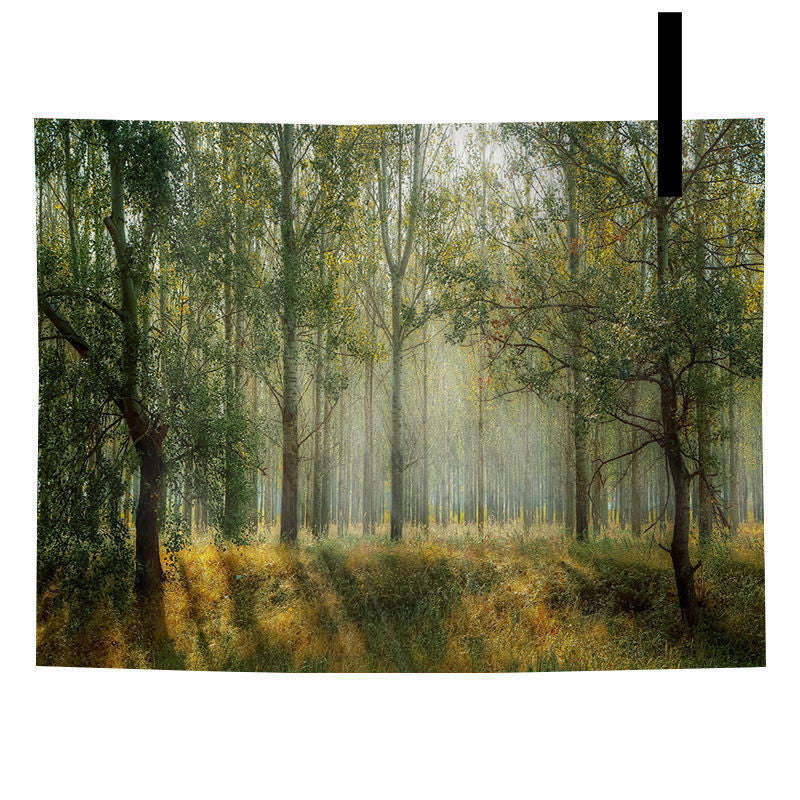 Beautiful Printed Natural Forest Large Wall Tapestry Bohemian Wall Art