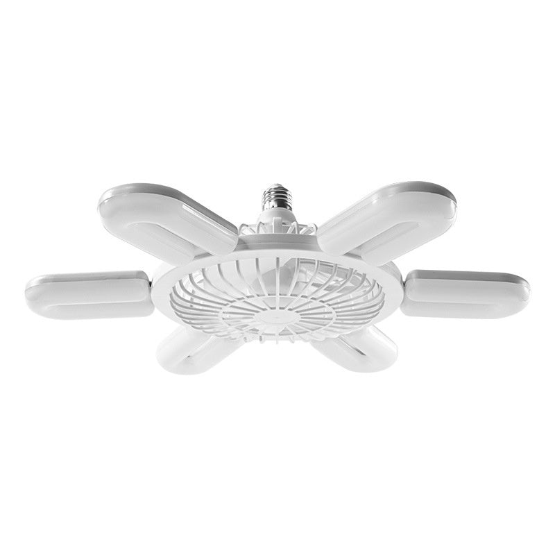 E27 Screw Fan Lamp Smart Remote Control Living Room Bedroom Fan-style Ceiling Lamp