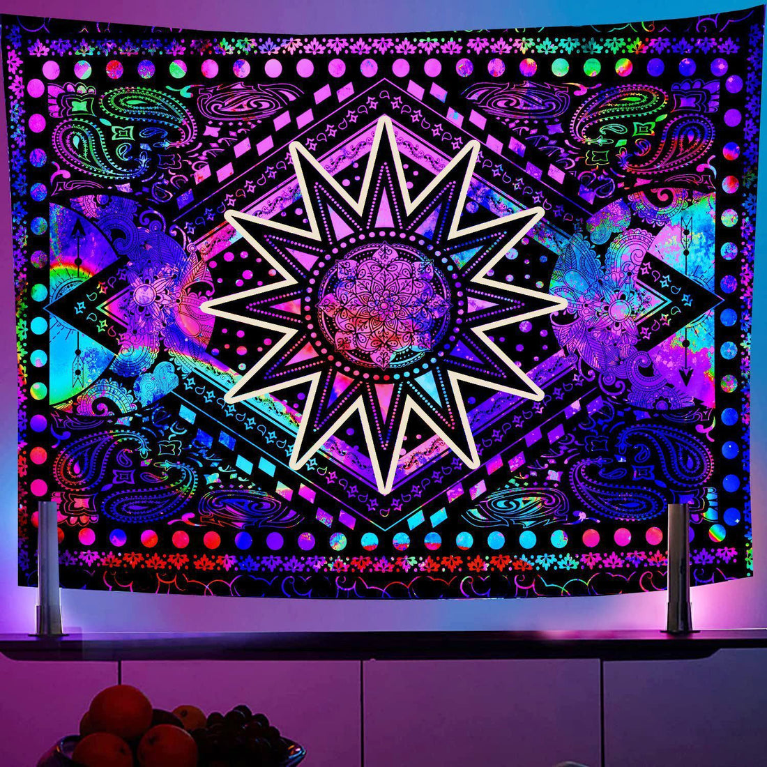 Wall Decoration Home Background Fluorescent Tapestries