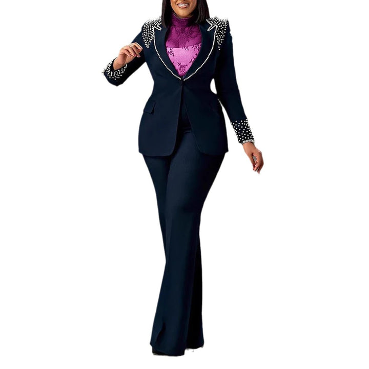 Women's Slim-fit Stretch Suit Two-piece Suit