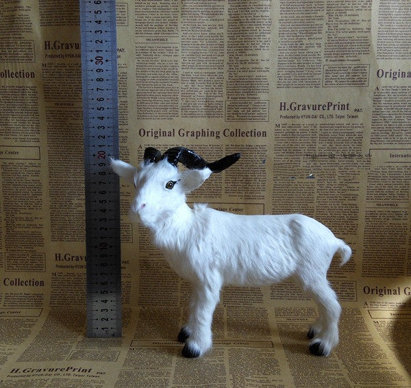 Simulation Goat Ornaments Home Animal Decoration Crafts