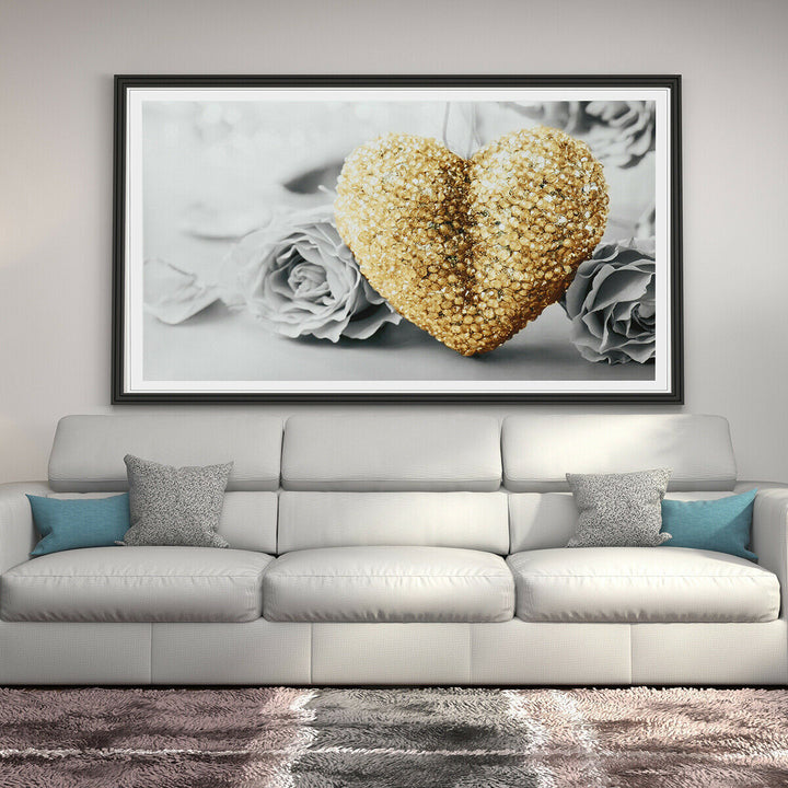 Single Three-color Love Home Decoration Painting